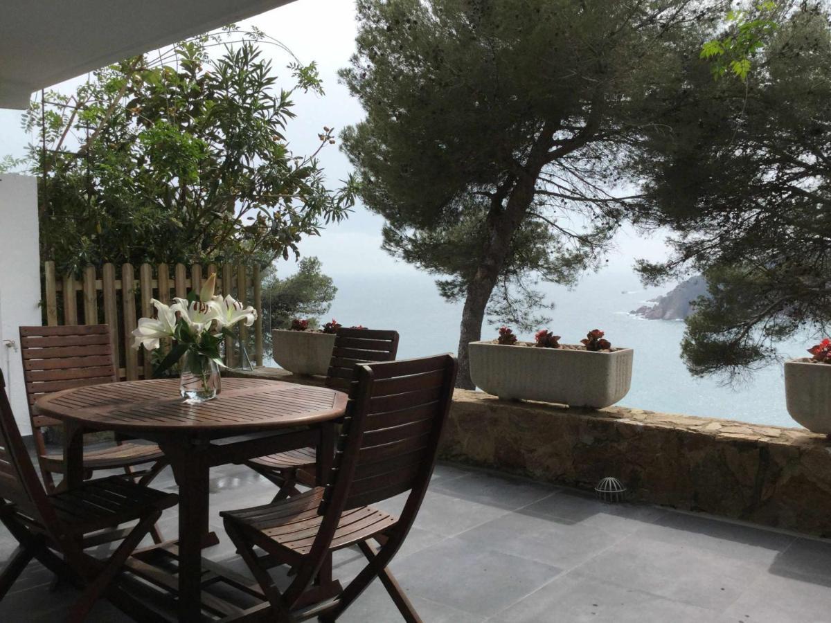 Apartamento Cala Llevadó Luxury Siente la sensación de estar en Crucero Tossa de Mar Exterior foto
